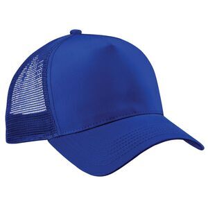 Beechfield Mens Half Mesh Trucker Cap/Headwear (Pack of 2) / Bright Royal/Bright